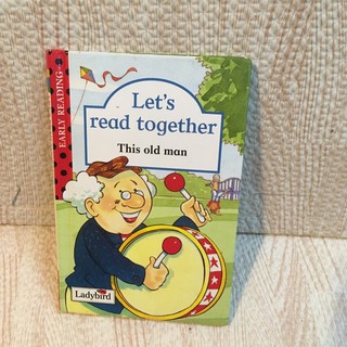 รวมปก Let’s read together :this old man หนังสือหัดอ่านปกแข็งเล่มเล็ก(มือสอง)