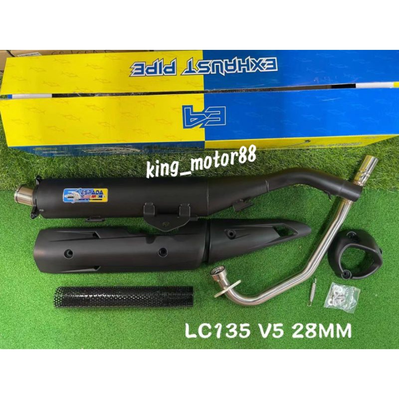 Y15ZR/RS150/LC135 ไอเสีย Espada ESPADA ไอเสีย std ตัด 100% Espada
