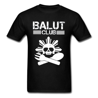 เสื้อยืด ผ้าฝ้าย พิมพ์ลายหัวกะโหลก Easter Balut Club Sull Punk สําหรับผู้ชายS-5XL