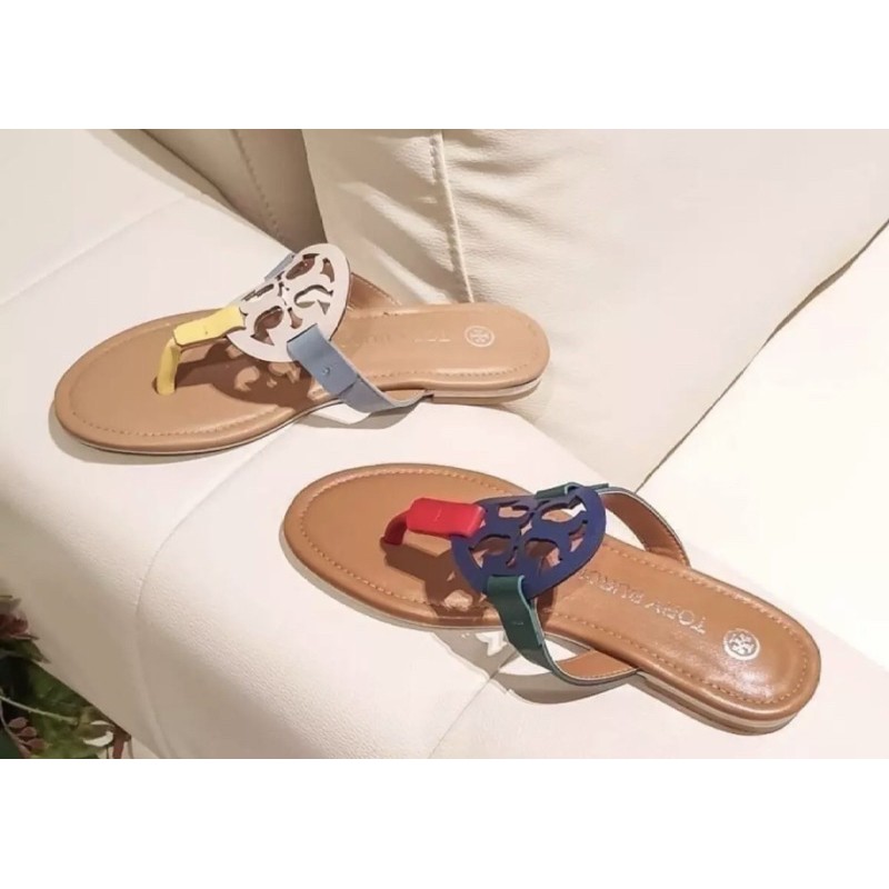 รองเท้าเเตะเเบบหนีบTONY BURCH size 38  รีวิวจากงานจริง รุ่นยอดนิยม