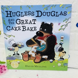 HUGLESS DOUGLAS AND THE  GREAT CAKE BAKE ปกแข็งเล่มใหญ่มือสอง -cb3