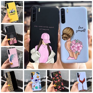 เคสโทรศัพท์มือถือ ซิลิโคนนิ่ม ลายเด็กผู้หญิงน่ารัก CPH2043 CPH2021 สําหรับ OPPO A91 Reno 3 Reno3 OPPO F15 A 91