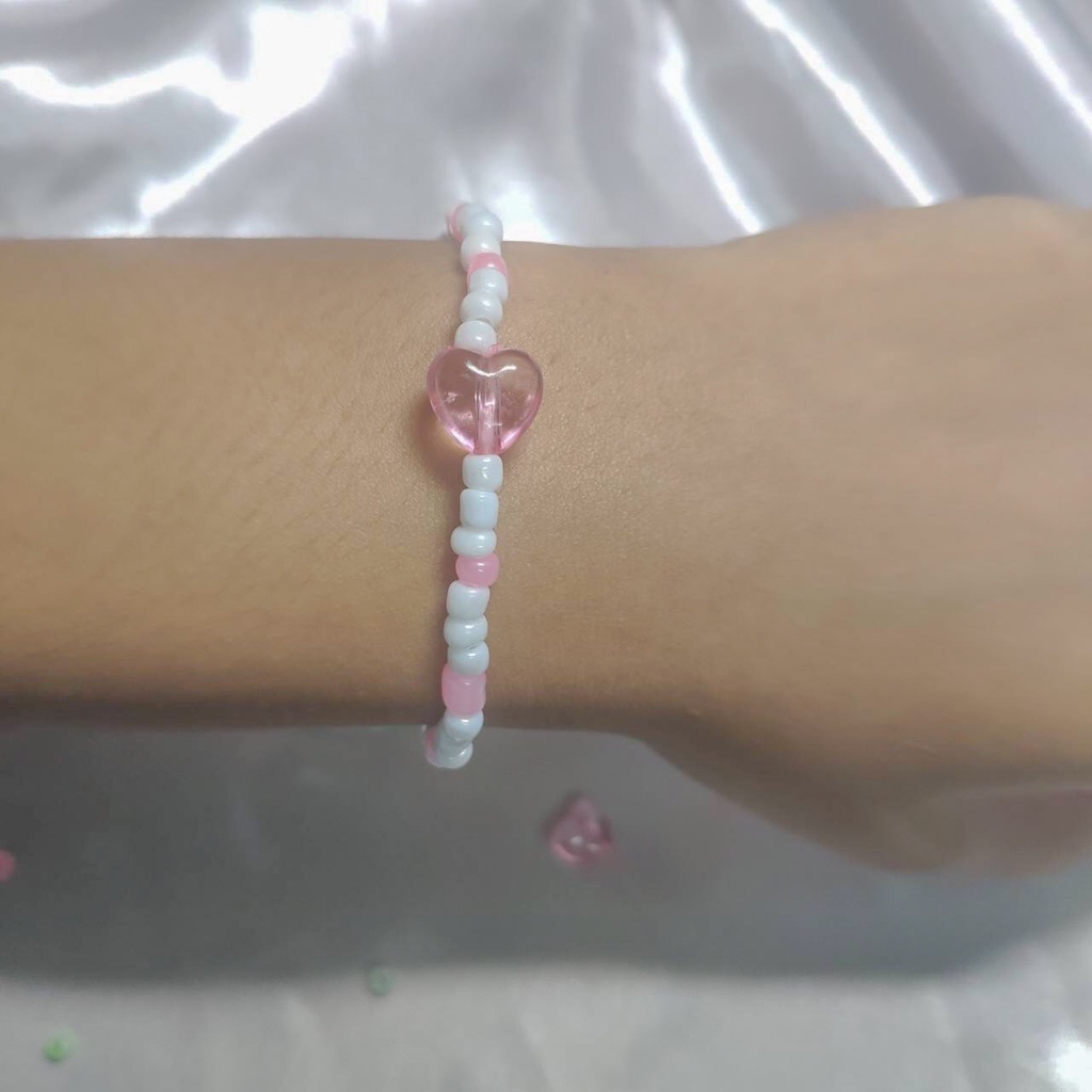 กำไลลูกปัด กำไลข้อมือ กำไลคู่ กำไล สร้อยข้อมือ ลูกปัด น่ารัก ราคาถูก กำไลข้อมือ สร้อยลูกปัด กำไลลูกปัดเม็ดทราย