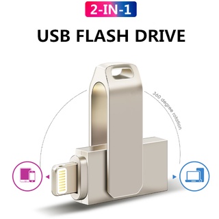 แฟลชไดรฟ์ ความเร็วสูง 1TB Usb Pendrive 2 in 1 iXpand ขนาดเล็ก สําหรับ iPhone อุปกรณ์จัดเก็บข้อมูลภายนอก