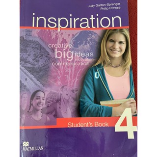 Inspiration Student’s book 4 มือ2 ม4