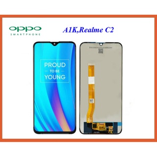 จอ LCD.Oppo A1K,Realme C2+ทัชสกรีน  ใช้ได้กับรุ่น... Oppo A1K,CPH1923,Realme C2,RMX1941,RMX1945