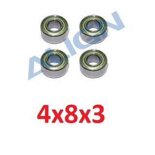 ลูกปืน 4x8x3 HS1032 Bearings(MR84ZZ)