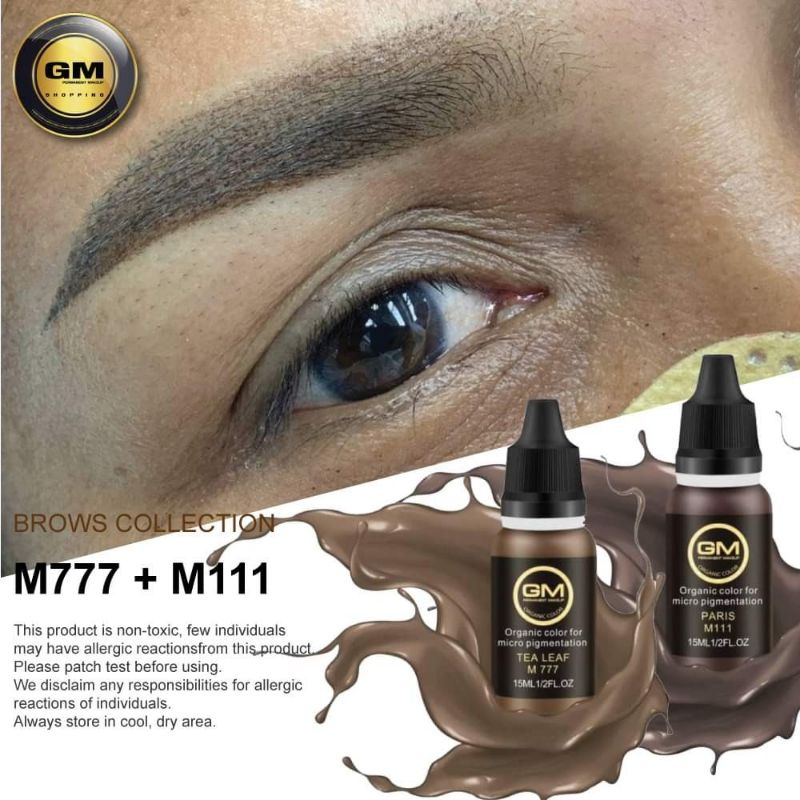 GM set eyebrow colers, จับให้แล้วคู่เชท2สี
