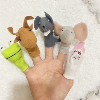 10 little fingers dolls ตุ๊กตาสวมนิ้วมือเล่น เล่มนิทานกับเด็กๆ