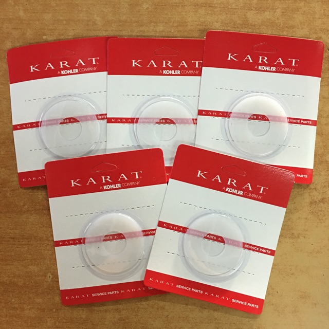 ซีลยางปิดน้ำ Karat แท้ 100% ยางปิดน้ำ ยางแกนน้ำออก อุปกรณ์หม้อน้ำ สุขภัณฑ์ ชักโครก ช่วยปิดน้ำให้สนิท