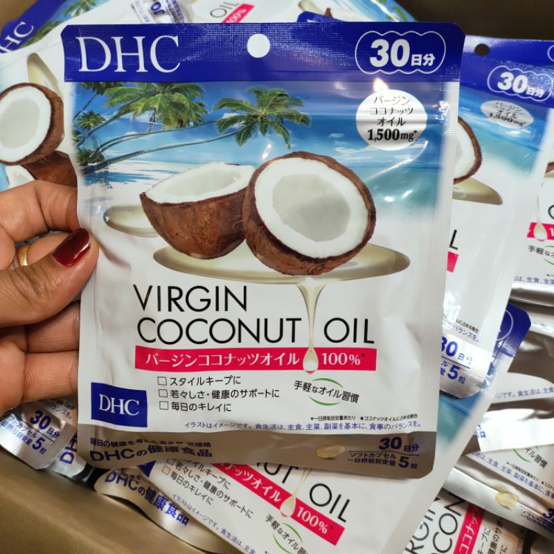 dhc virgin coconut oil 30 days.น้ำมันมะพร้าสสกัดเย็น jh2K i5vqerrlcj