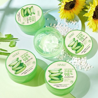 บำรุงผิว ฟื้นฟูผิว🌵เจลว่านหางจระเข้ 98%🌵กระปุกใหญ่มากสุดคุ้ม  AloeVera gel ทาหลังออกแดด ฟื้นฟูผิว