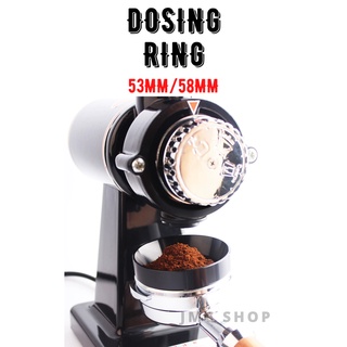 🚚พร้อมส่ง💯🔥 Magnetic Dosing Ring โดสกาแฟ แหวนครอบด้ามชงกาแฟ โดสซิ่งริง แหวนโดสแม่เหล็ก 58mm/53mm