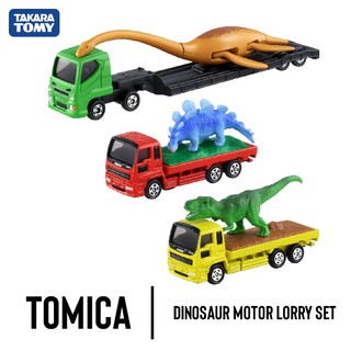 Takara Tomy Tomica โทมิก้า Dinosaur Motor Lorry Set