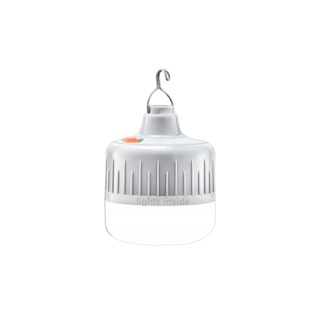 โปรโมชั่น : หลอดไฟฉุกเฉิน 200W 100W 50W หลอดไฟ LED โคมไฟฉุกเฉิน หลอดไฟพกพา ไฟตั้งแคมป์ ไฟไร้สาย
