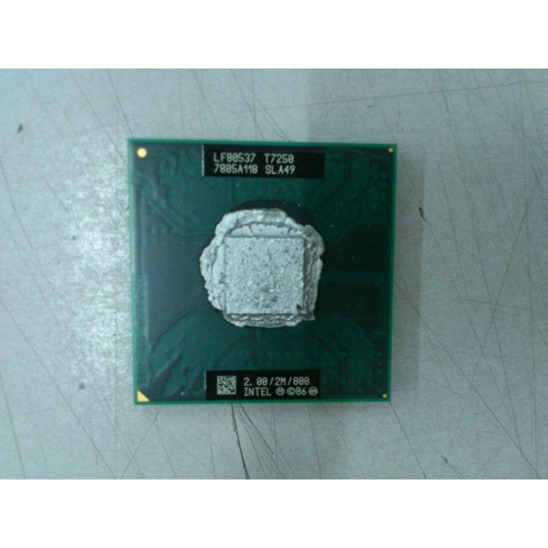 โปรเซสเซอร์ Intel T7250 2.0Ghz Core 2 Duo สําหรับโน้ตบุ๊ก 021013
