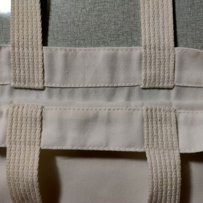 กระเป๋าผ้าดิบผ้าลายสอง  กระเป๋าสำหรับเพ้นท์ลาย สกรีน - รูปที่ 6