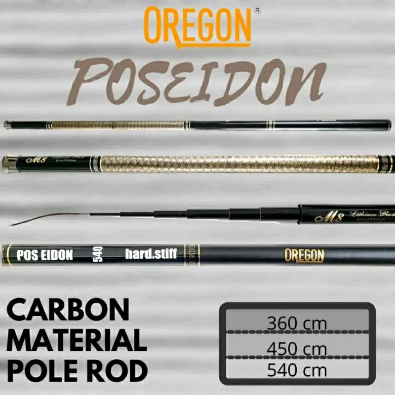 Oregon POSEIDON 360,450,540 LIGHT CARBON MATERIAL