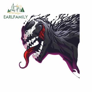 EARLFAMILY 13cm x 12.3cm Venom Car Sticker Car Body Laptop Waterproof Decal