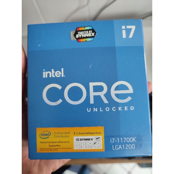 I7 11700K ของใหม่ยังไม่ได้ใช้งาน