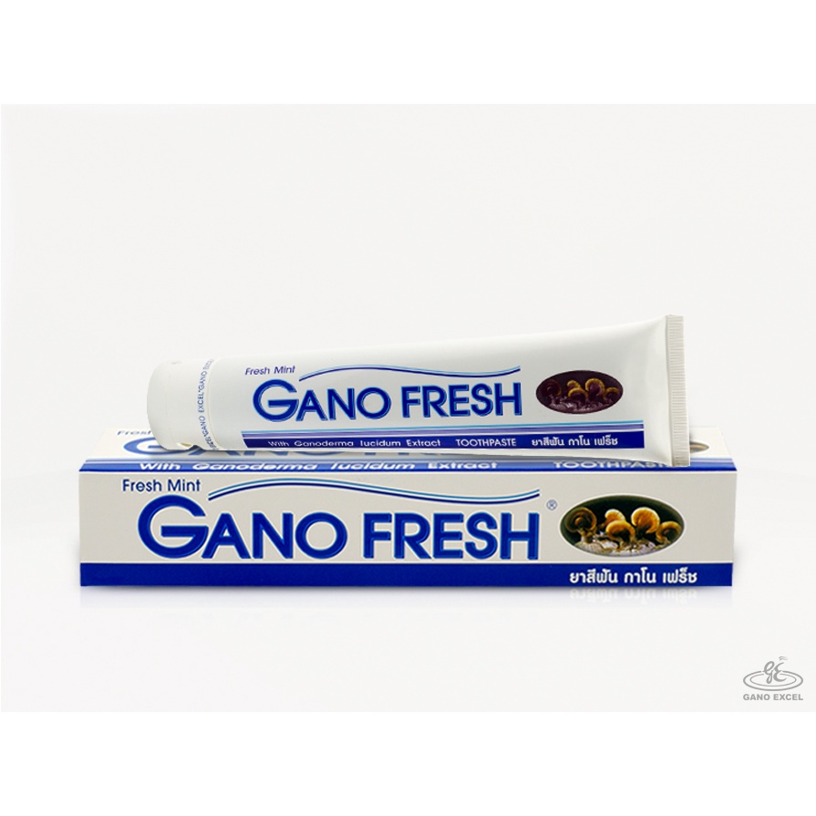 ยาสีฟันกาโนเฟร็ช Gano fresh สูตรพิเศษผสมสารสกัดจากหลินจือ