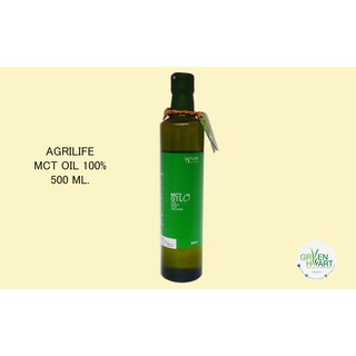 Agrilife - MCT Oil 100% medium chain triglycerides (ขนาด 500 ml) EXP.10/01/2024