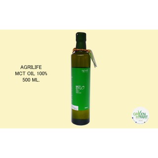 Agrilife - MCT Oil 100% medium chain triglycerides (ขนาด 500 ml) EXP.10/01/2024