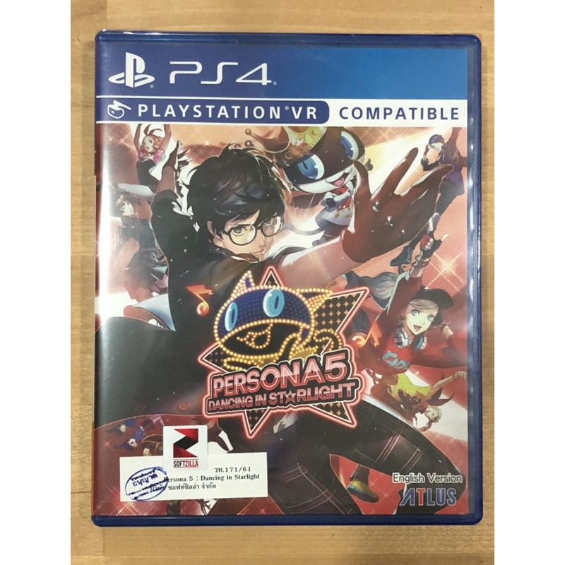แผ่นเกมส์ PS4 มือสอง Persona 5 Dancing In Starlight/ Zone 3