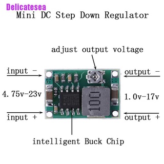 Delicatesea&gt; อะแดปเตอร์โวลต์ 3A Mini Dc-Dc 5V-23V เป็น 3.3V 6V 9V