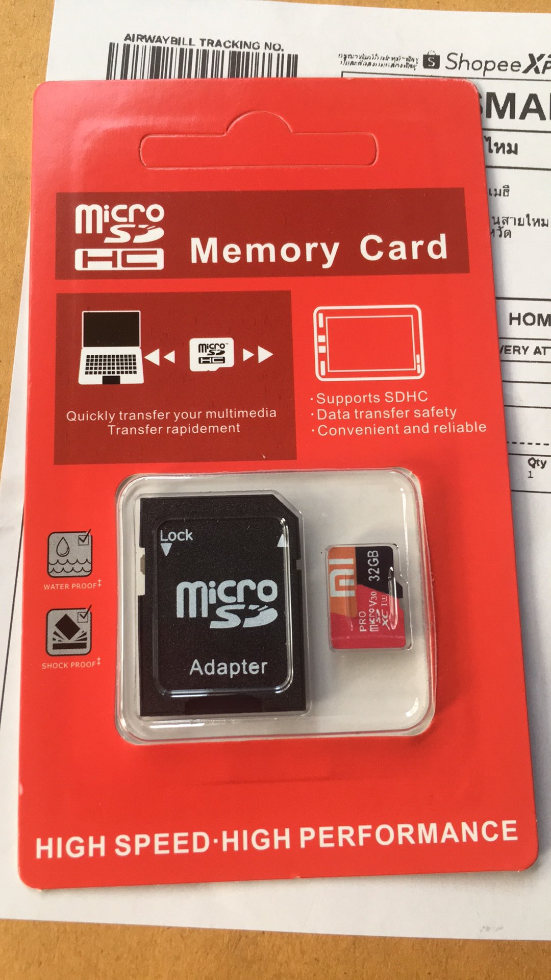 เมมโมรี่การ์ด Xiaomi Micro SD Card Class 10 มี8GB/16GB/32GB/64GB Memory