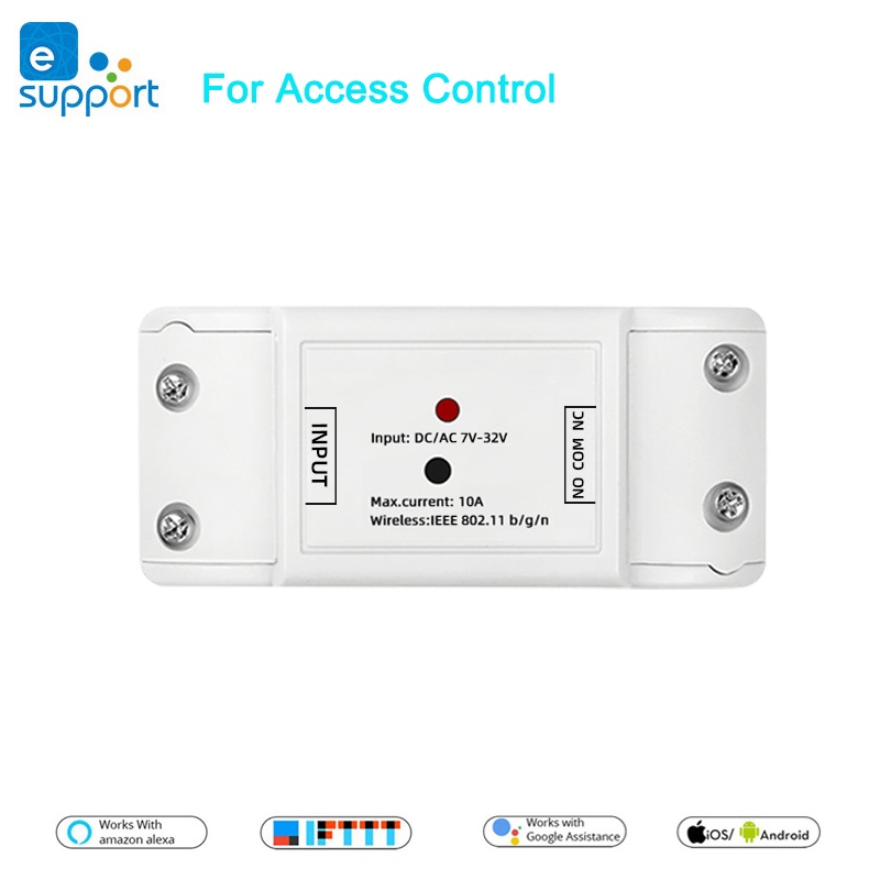 1CH eWelink WiFi Smart Switch Module,Gate Opener,Garage Door Motor