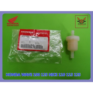 HONDA WAVE100 WAVE125 NICE110 NICE115 NICE125 OIL FILTER "GENUINE PARTS" // ไส้กรองน้ำมันเชื้อเพลิง กรองเบนซิน ของแท้