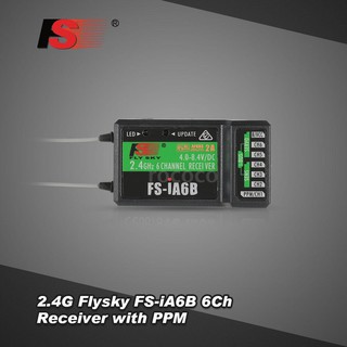 Flysky Fs-Ia 6B 6Ch ตัวรับสัญญาณ 2.4G Ppm Output Ibus Port 4 6 10