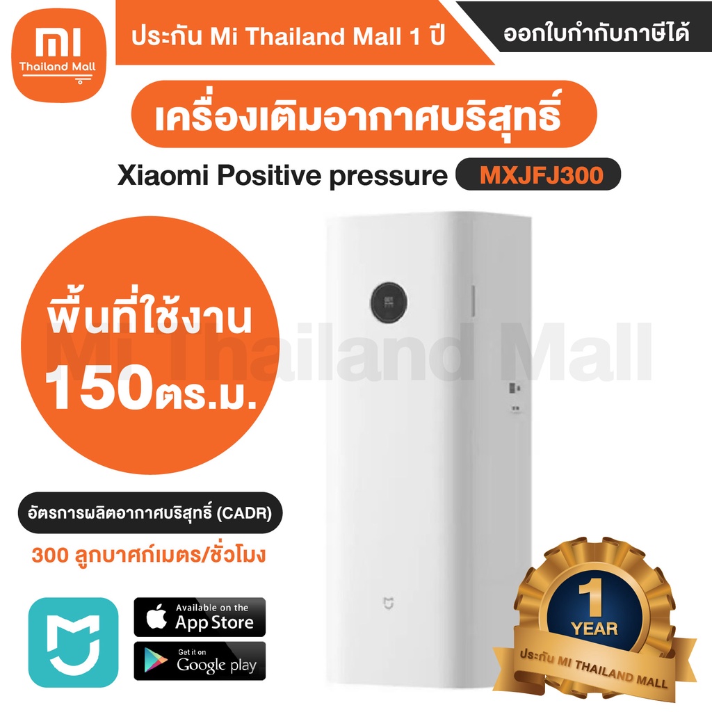 Xiaomi Air Purifier Wall Mounted รุ่น MJXFJ-300-G1 เครื่องเติมอากาศ ...