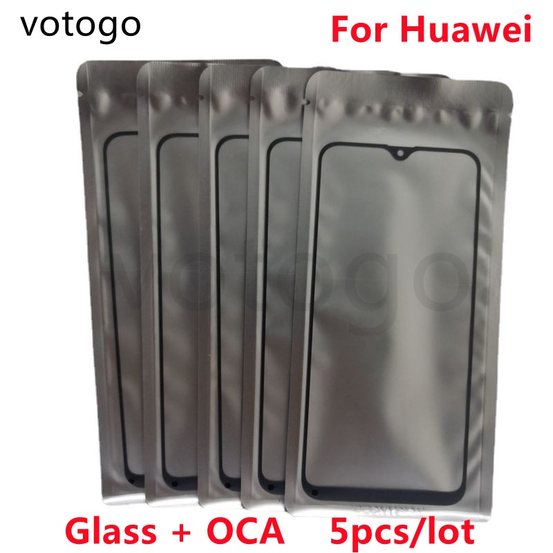 5Pcs Outer Touch Screen Glass   OCA For Huawei Nova 3 4 5 5Z 5i 6 7 7i 8 9 SE Pro 5G 9se 8se Front L