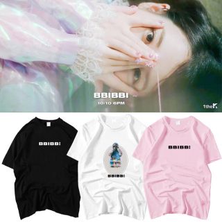 คอลูกเรือPre เสื้อยืด IU - BBIBBI หลายแบบS-5XL