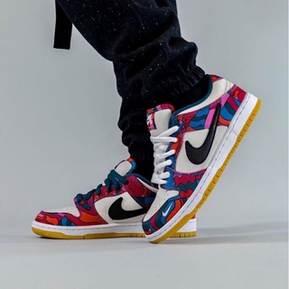 ❀NIKE SB DUNK LOW PRO x PARRA "ABSTRACT ART" - เกรดสูง 1:1 ✴️