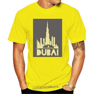 [S-5XL]ขายดี เสื้อยืดแขนสั้น พิมพ์ลาย Dubai สไตล์คลาสสิก แฟชั่นฤดูร้อน สําหรับผู้ชาย MNanaf02ADkpal17