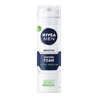 NIVEA นีเวีย เมน เซ็นซิทีฟ เชฟวิ่ง โฟม 200มล