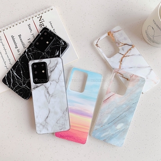 เคสโทรศัพท์มือถือลายหินอ่อนสําหรับ Samsung Galaxy S20 Ultra S20 S10 Plus S9 S8 Plus S10E