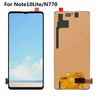 หน้าจอสัมผัส Lcd อะไหล่ซ่อมโทรศัพท์มือถือสําหรับ Samsung Note10 Lite N770F/Ds