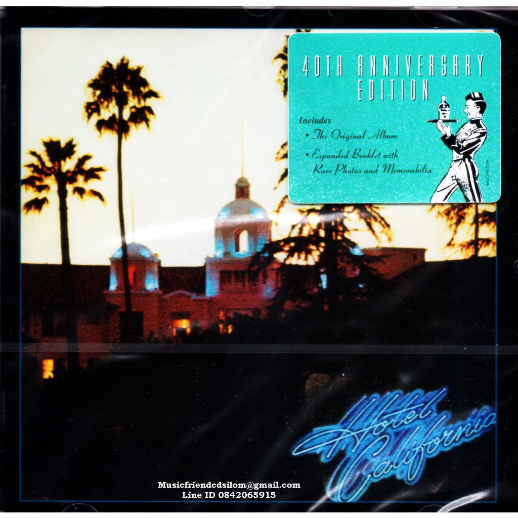 CD,The Eagles - Hotel California 40th Anniversary Edition(2017 - 1976)