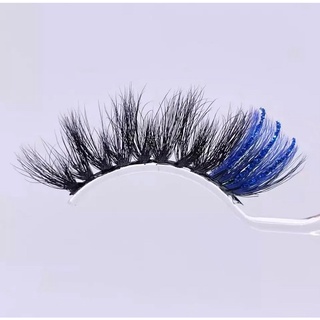 Colored Lashes Fluffy 5D Mink Lashes