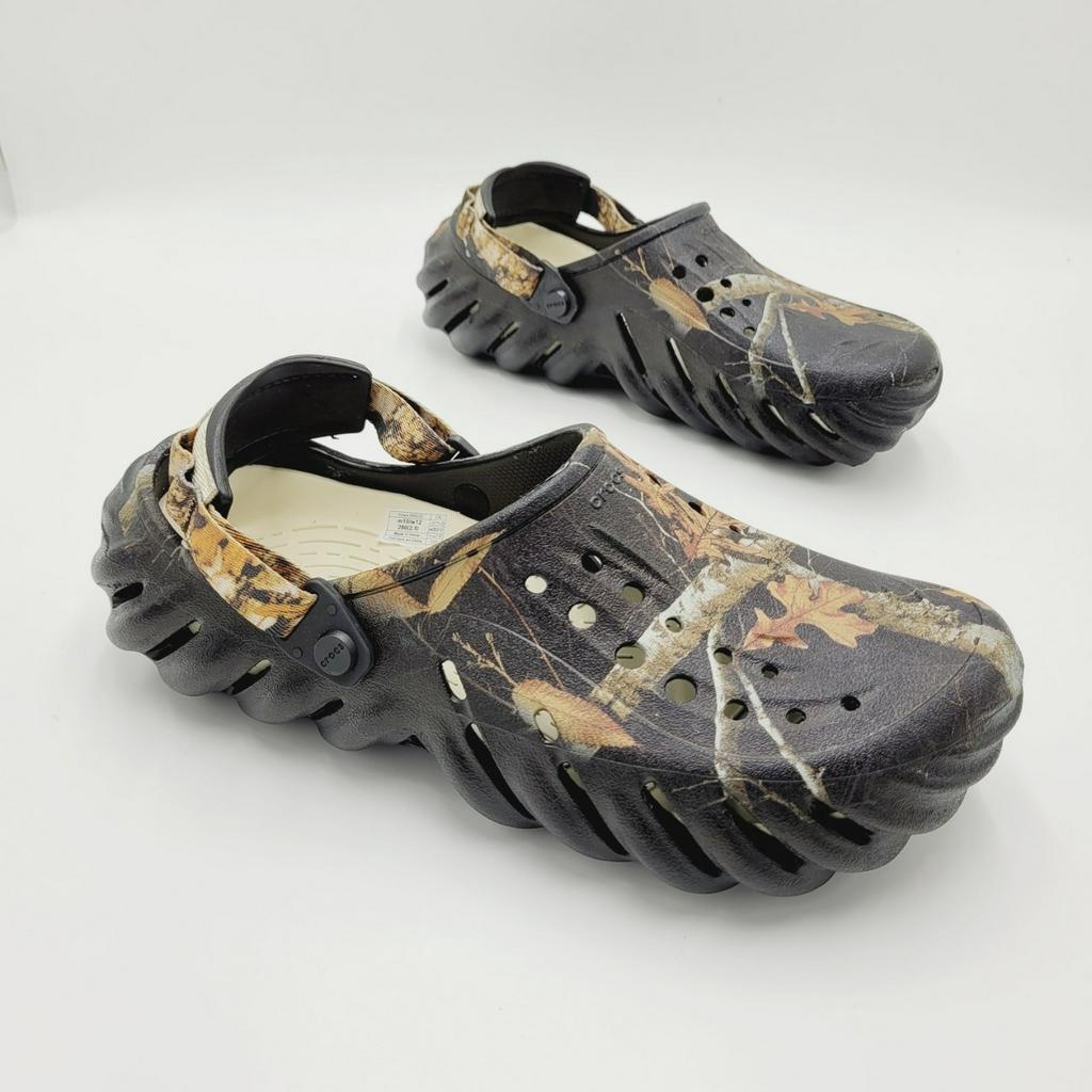 รองเท้าลำลองแฟชั่น ผู้ใหญ่ สไตล์ Crocs Echo Realtree Edge