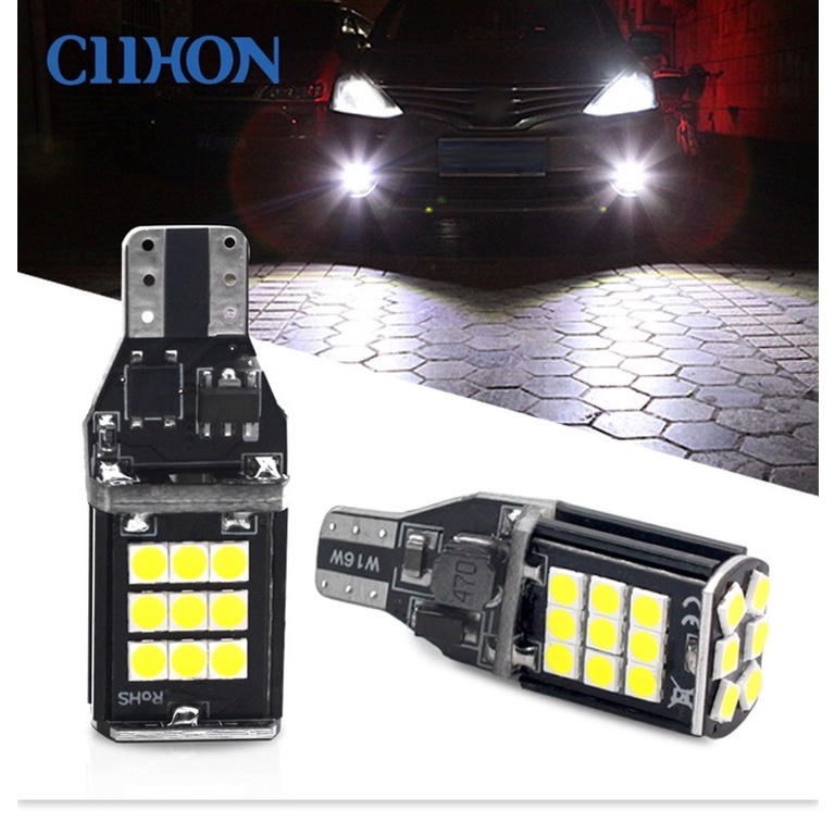 หลอดไฟถอยเป็นคู่ T15 T20 (แบบเสียบ) สว่างมาก!!!