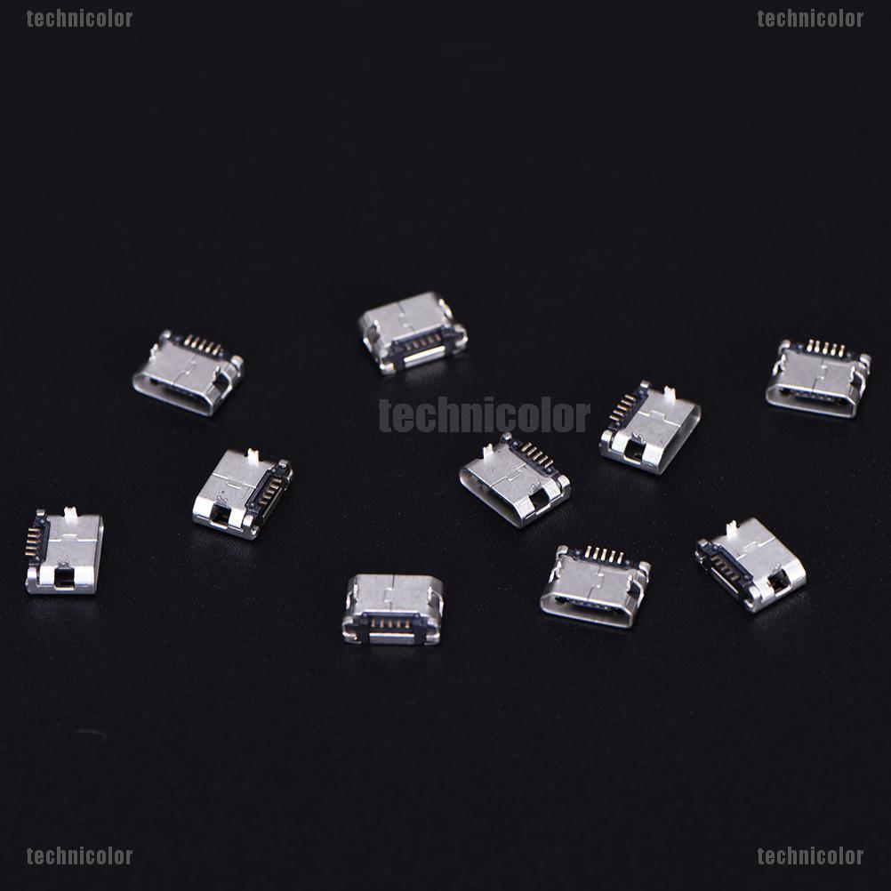 ตัวเชื่อมต่อ Micro USB 5pin B type Female สําหรับตัวเชื่อมต่อ 5 pin ชาร์จ