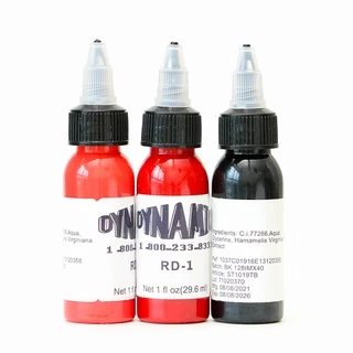 Dynamic หมึกสัก 1 ออนซ์ 30 มล. 9 สี ชุดหมึกสัก หมึกสัก ของแท้ มืออาชีพ เม็ดสี