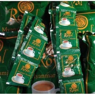 (หมดอายุ 2028)(มีปลายทาง) ชาพม่า ชานมพม่า ยี่ห้อ royal myanmar teamix ชานมรอยัลสุดฮิต (royal 1 ห่อ)