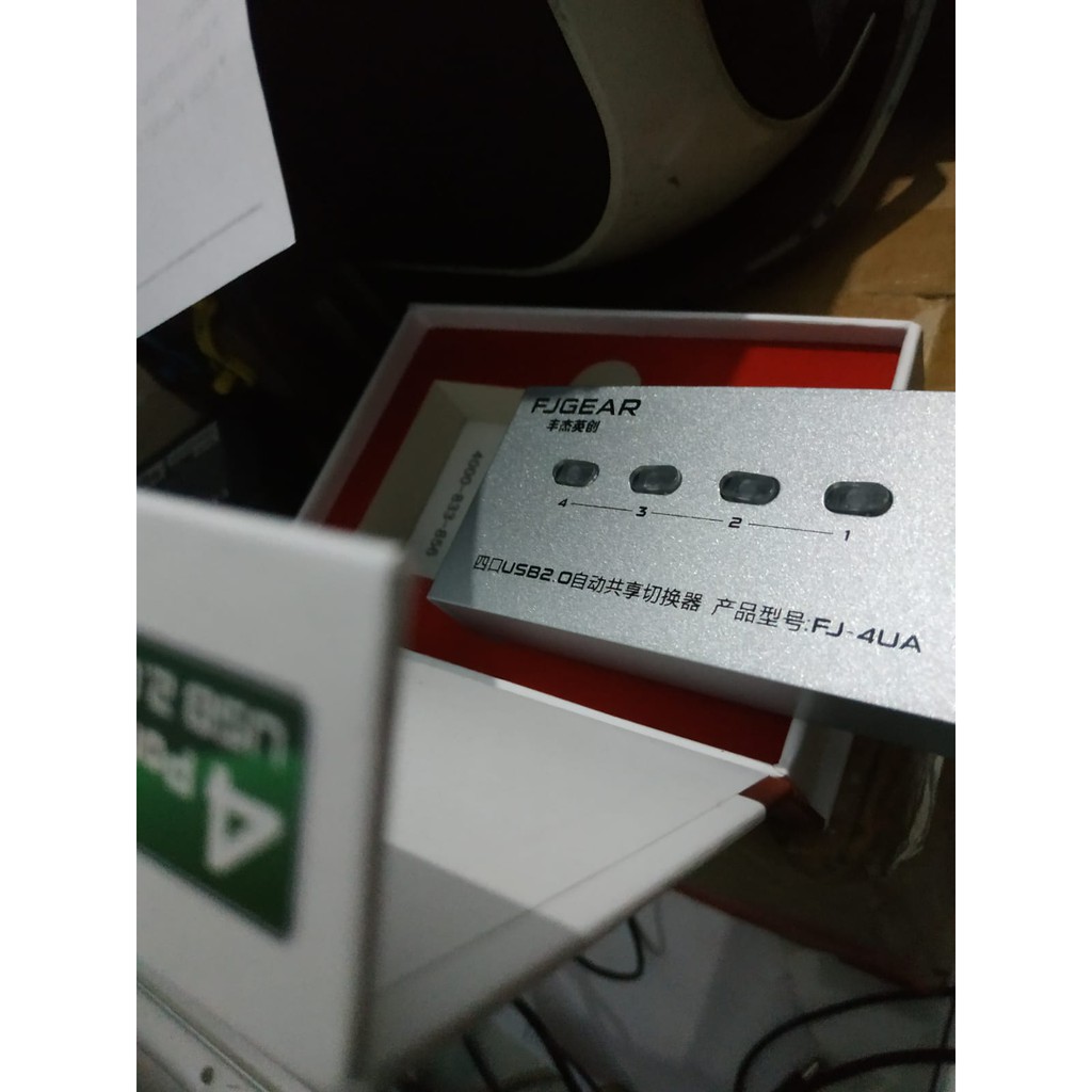 พิมพ์ USB DATA AUTO SWITCH 4 PORTS (SHARING SWITCH PRINTER AUTO 4pORT)