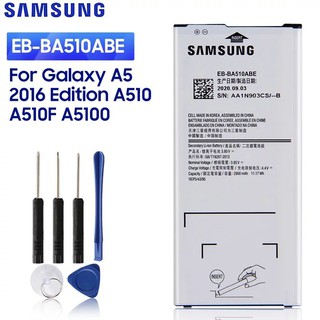 SAMSUNUGแบตเตอรี่ทดแทนEB-BA510ABEสำหรับSamsung Galaxy A5 2016 Edition A510 A510F A5100 EB-BA510ABA 2900MAh